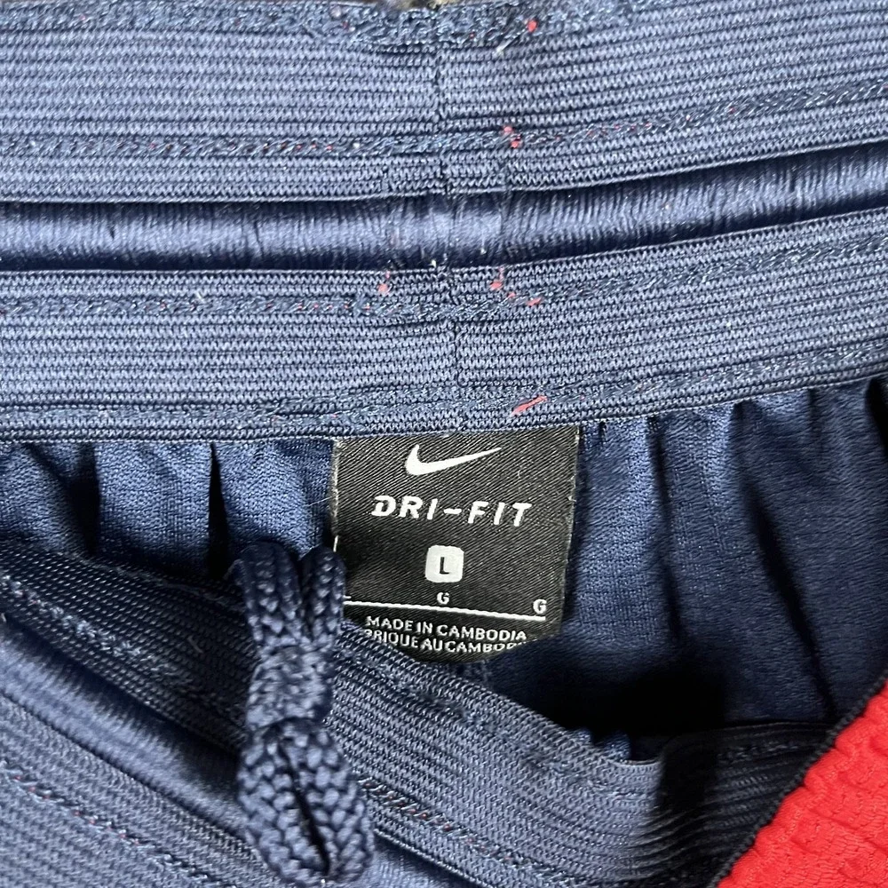 Nike Men's Navy Dri-Fit Running Shorts Large
